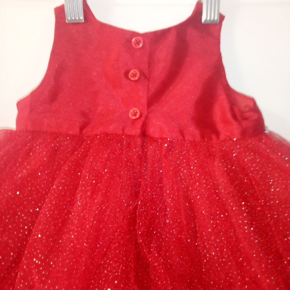 Marmellate Festive Holiday Classic Princess Whimsy Baby Girl Dress Size 0-3 Mth. - Picture 4 of 6